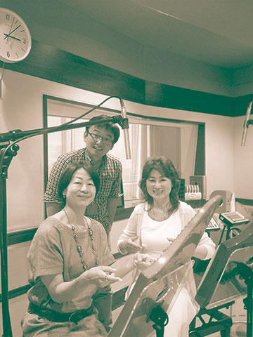 NHKラジオでのスタジオレッスン